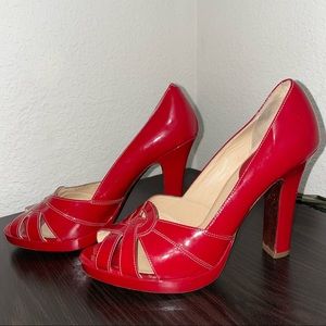 Cole Haan Women’s Size 10B Red 4.5” Heels